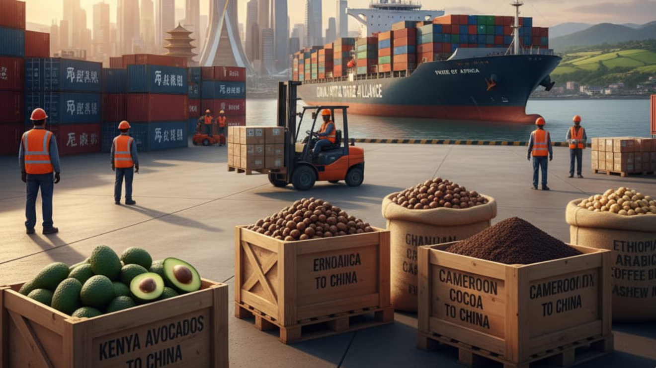 Exports to China. PHOTO/COURTESY